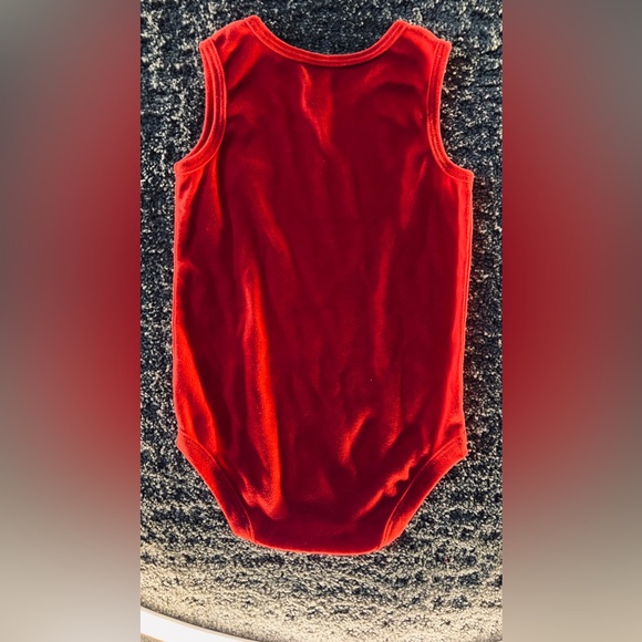 Red Calvin Kline onesie brand new. Size 18 months - Picture 3 of 3